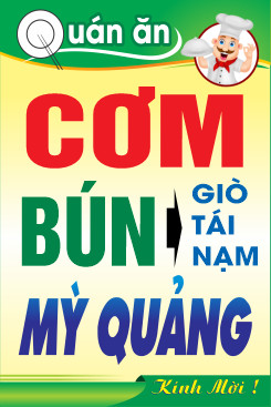 Cơm, Bún, Mì Quảng