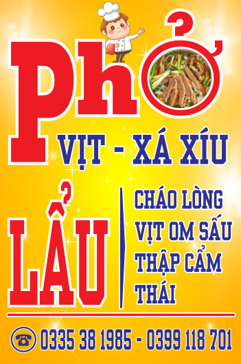 Phở, Vịt, Xá Xíu, Lẩu
