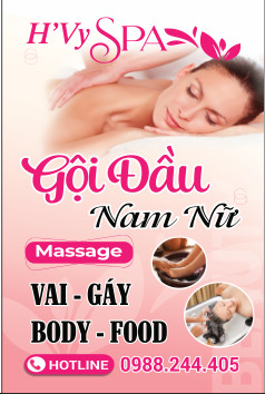 Gội đầu, Massage Body Food, Vai, Gáy