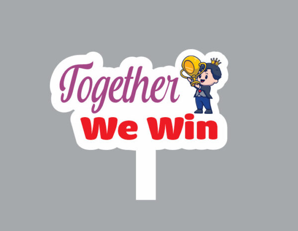 Hashtag Together We Win