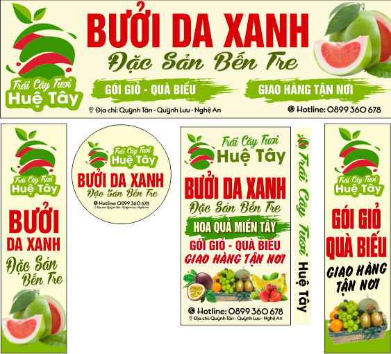 Market Bưởi Da Xanh Đặc Sản Bến Tre