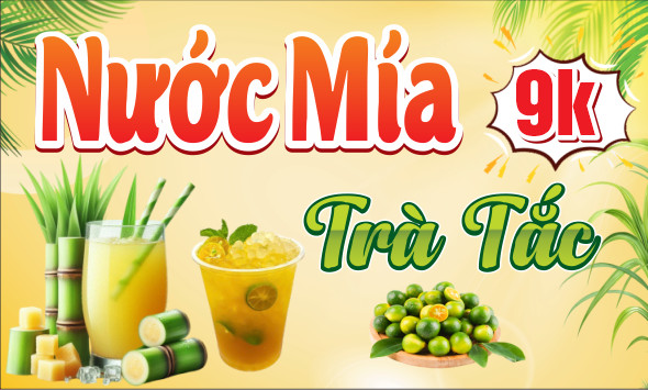Nước Mía Trà Tắc