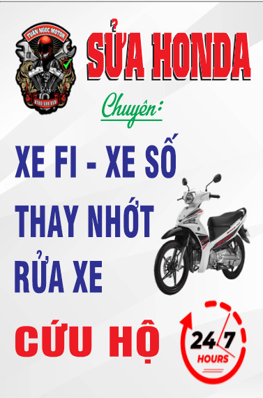 Sửa Xe Honda, Thay Nhớt, Rửa Xe