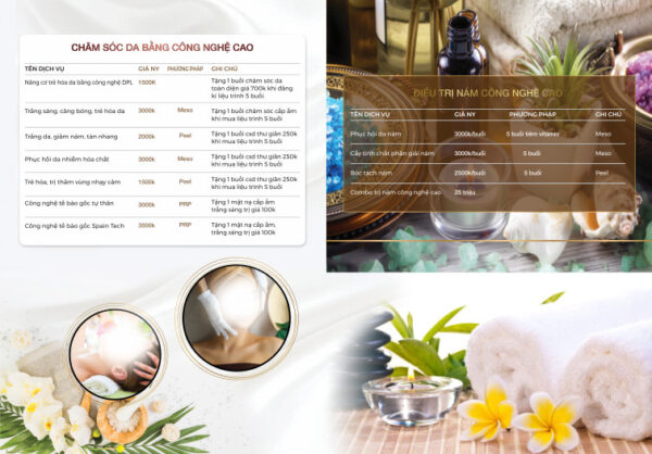 Menu sinh tố nước ép 10