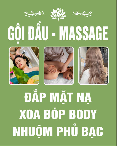 Gội Đầu – Massage Đơn Giản