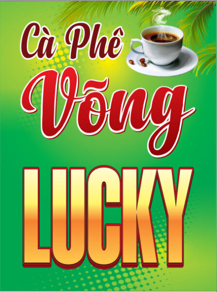 Phông Nền Cà Phê Lucky